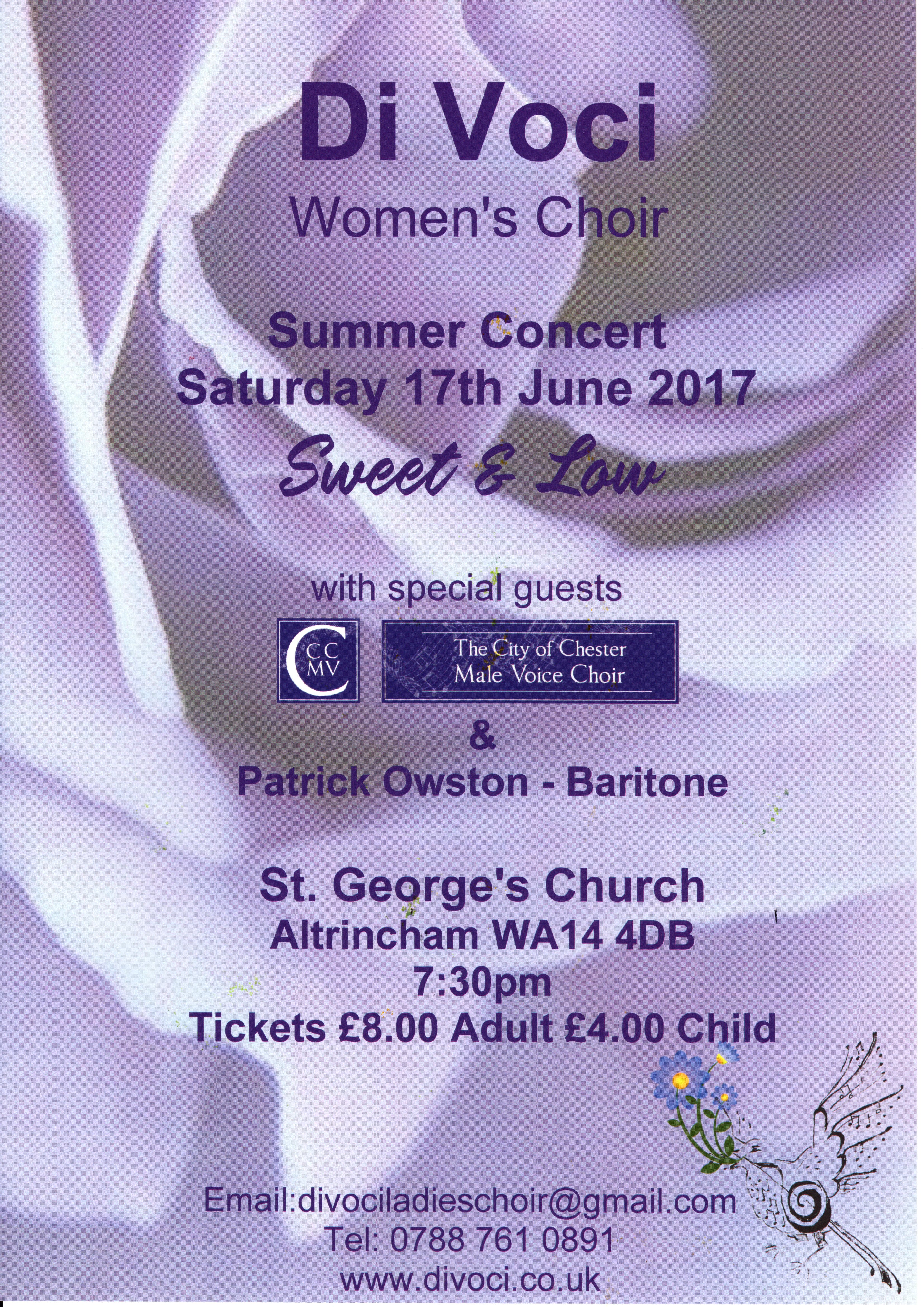 Eflyer for June 17 concert